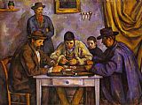 Paul Cezanne Card Players painting